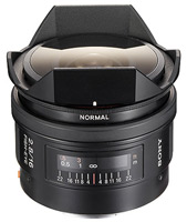 Купить объектив Sony 16mm f/ 2.8 A DSLR Fisheye  по цене от 18000 грн.