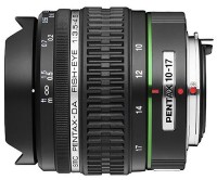 Купить об'єктив Pentax 10-17mm f/3.5-4.5 IF SMC DA ED Fish-Eye: цена от 25834 грн.