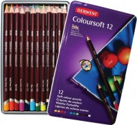 Купить карандаши Derwent Coloursoft Set of 12: цена от 903 грн.