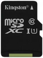 описание, цены на Kingston microSD UHS-I U1 Class 10