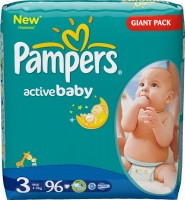 Купить подгузники Pampers Active Baby 3 по цене от 452 грн.