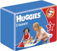 Купить подгузники Huggies Classic 5 по цене от 372 грн.