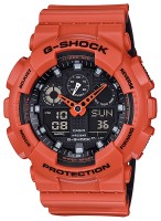 Купить наручний годинник Casio G-Shock GA-100L-4A: цена от 7500 грн.